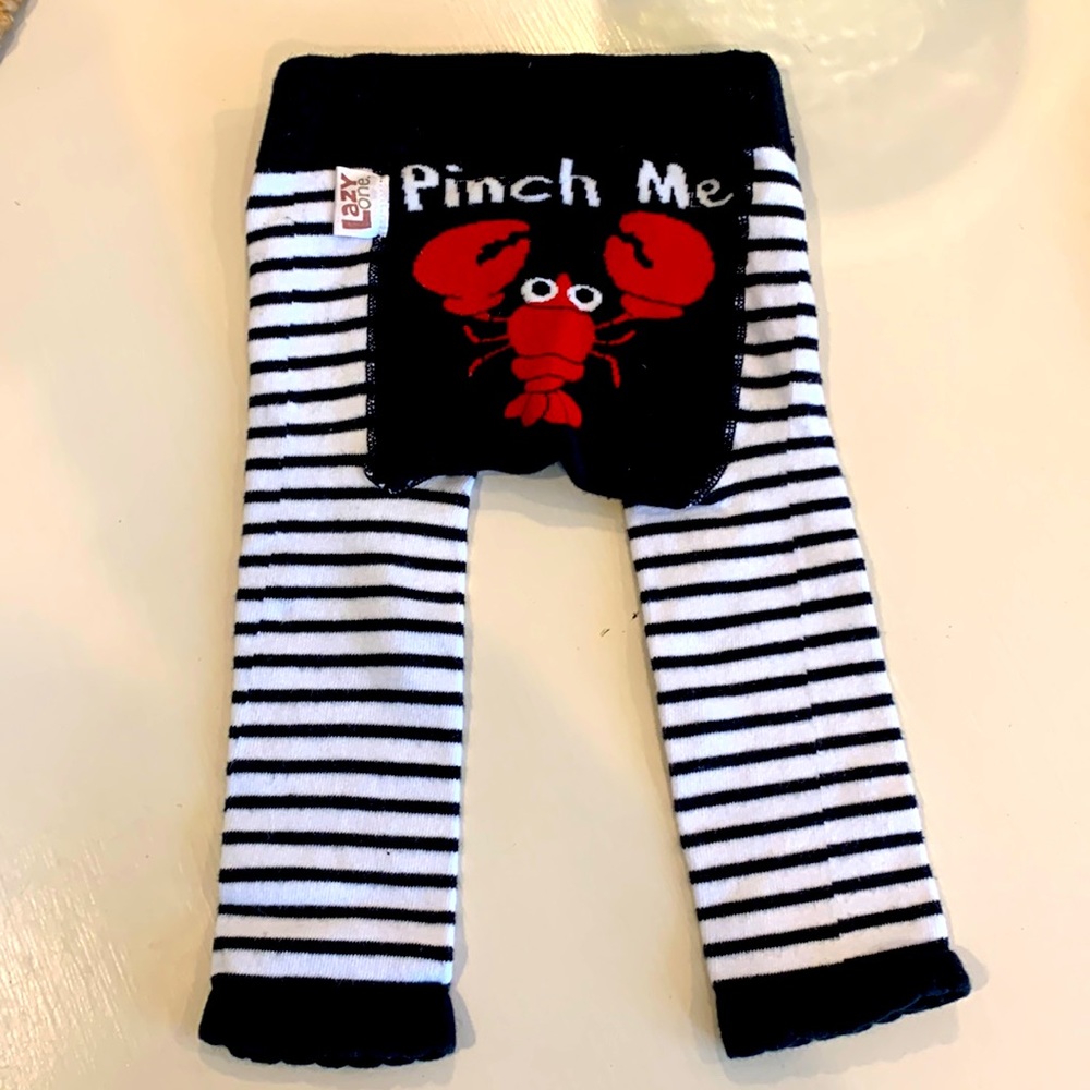 Lazy One lobster leggings 6-12 months